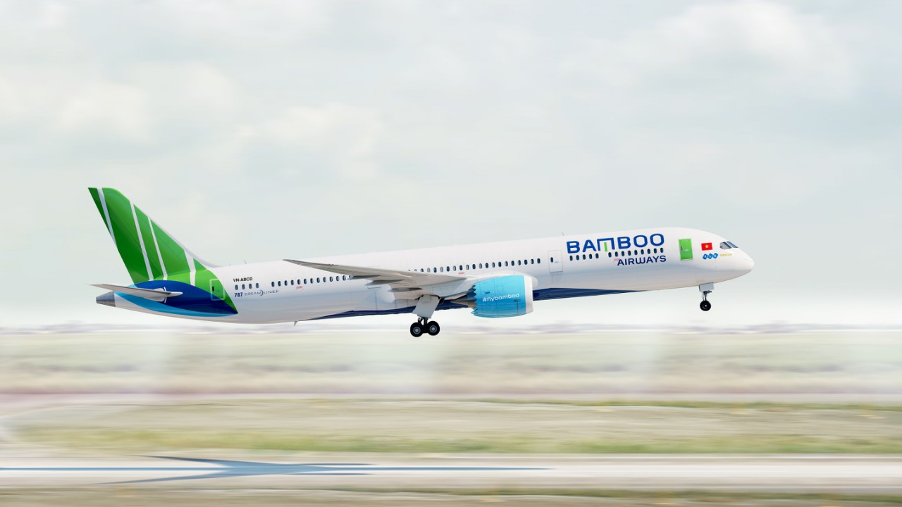 Máy bay Bamboo Airways